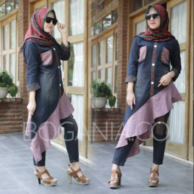 Stelan tunik dan celana