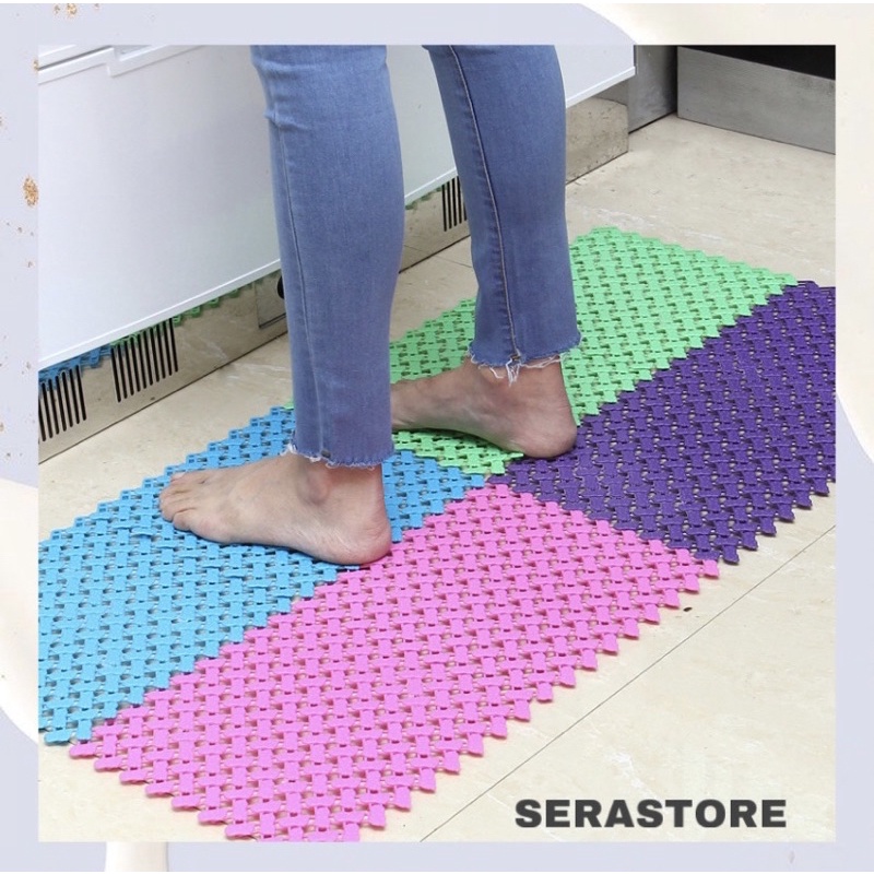 SERA - KARPET ANTI SLIP KAMAR MANDI / KARPET KAMAR MANDI DAPUR MAT ANTI LICIN