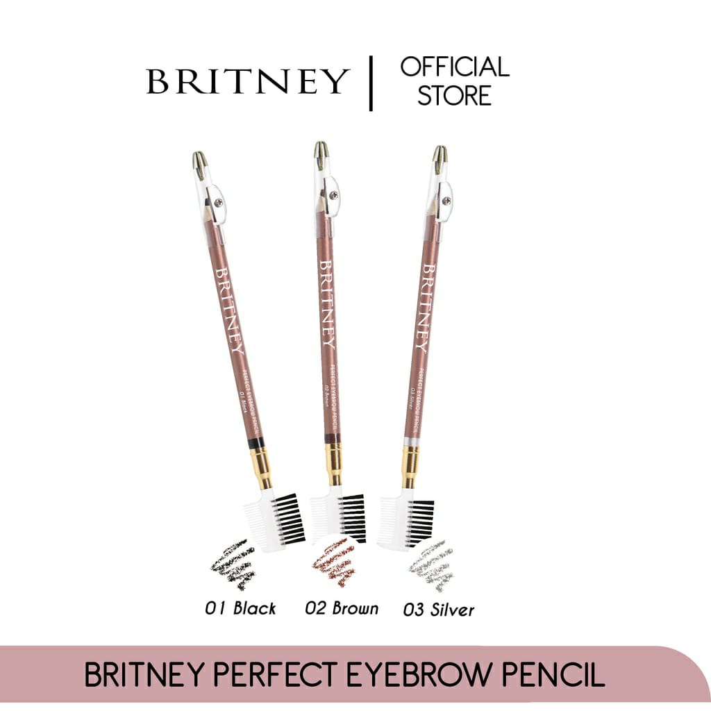 ☘️ CHAROZA ☘️ PURBASARI Britney Perfect Eeyebrow Pencil