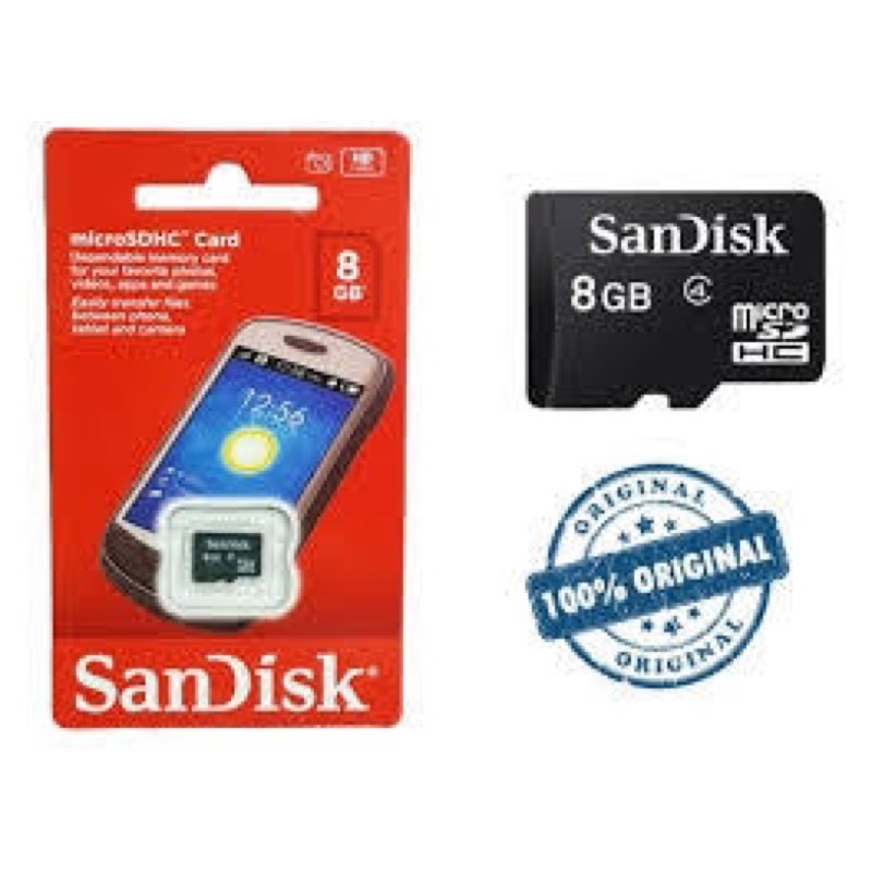 PROMO MICRO SD SANDISK 8GB 16GB 32GB CLASS4 ORIGINAL FOR ALL SMARTPHONE ANDROID