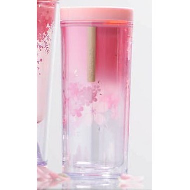 Sakura Pink Cherry Blossom Spring Tall Akrilik Tumbler Starbucks Original Rare 2018