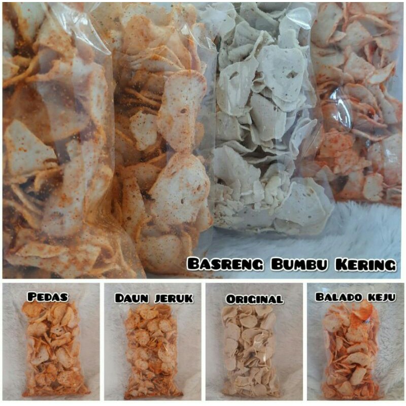 

aneka kripik basreng bandung