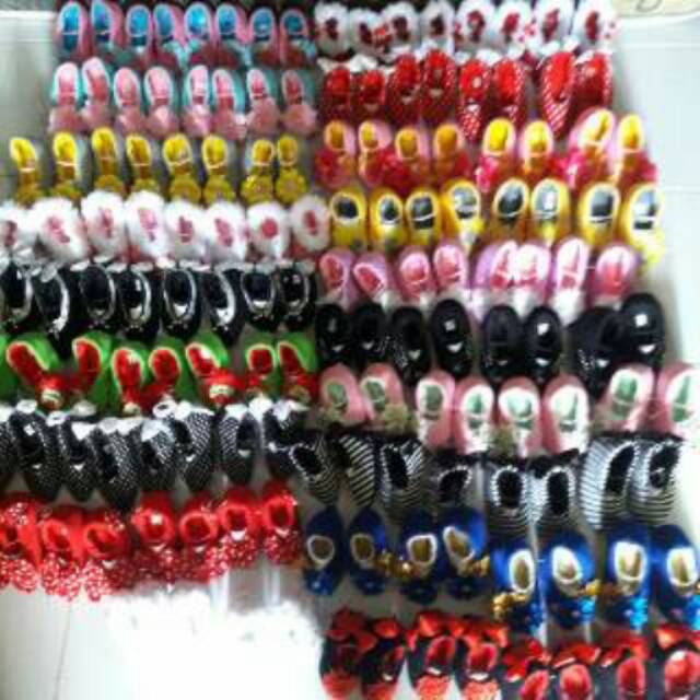 GROSIR SEPATU BAYI (campur flat, heels, boots)
