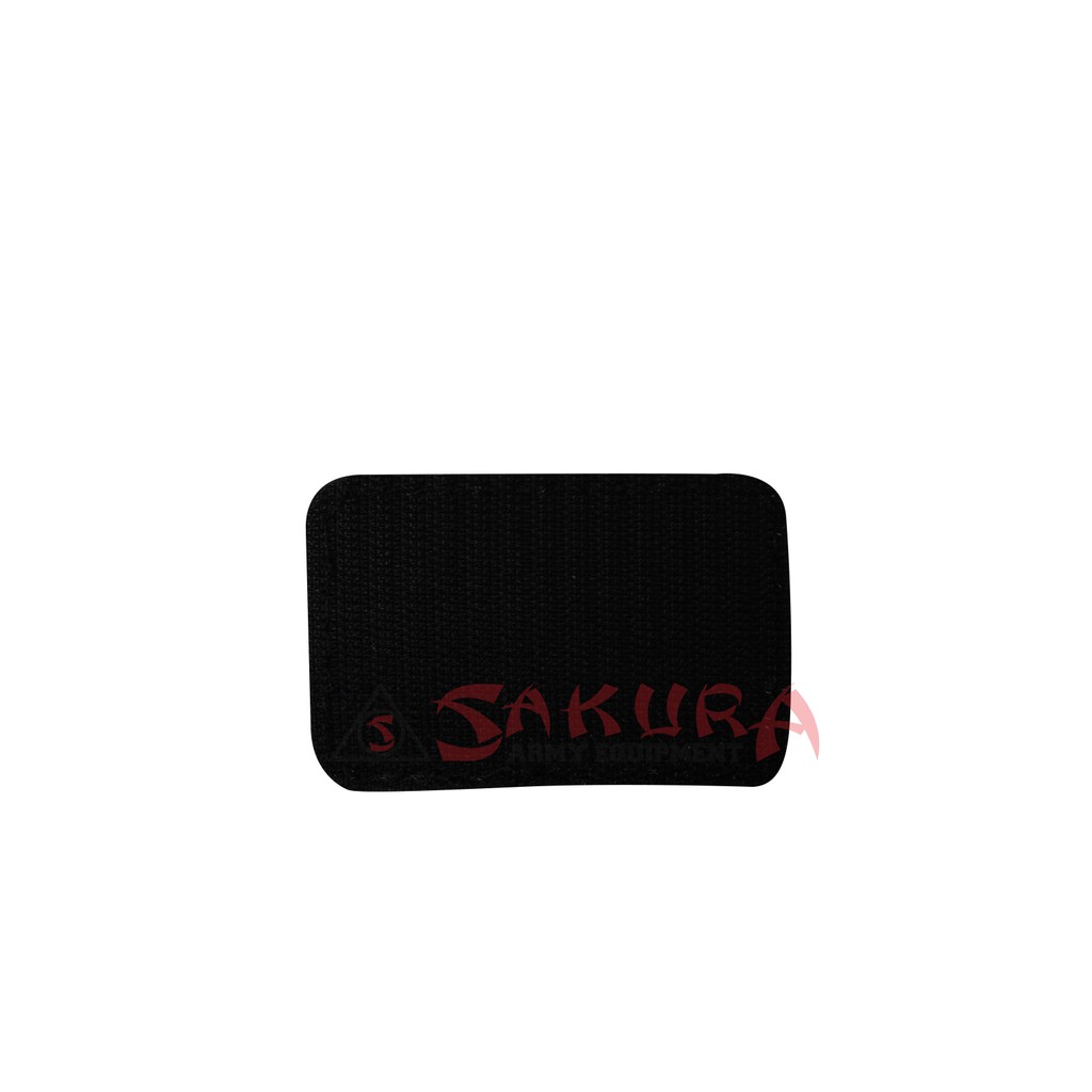 Patch Rubber Security Perekat Tempelan Tulisan SECURITY Putih