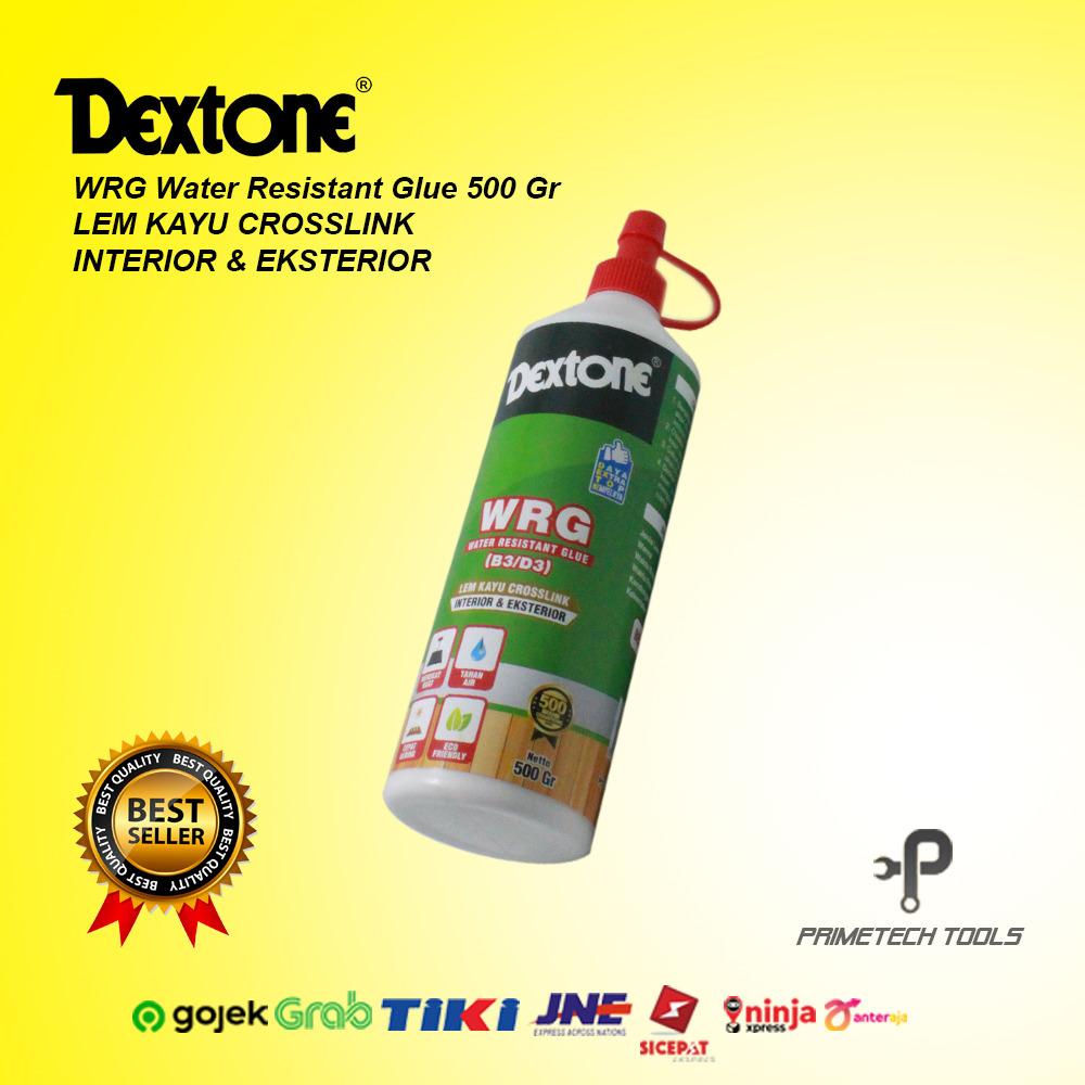 

DEXTONE LEM KAYU WRG - WATER RESISTANT GLUE - CROSSLINK 500 GRAM