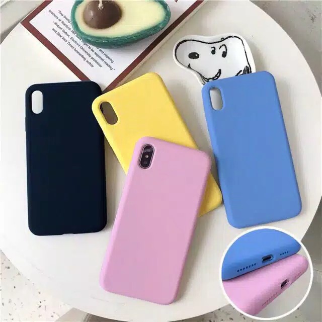 Vivo Y91C Candy case polos macaron pastel softcase