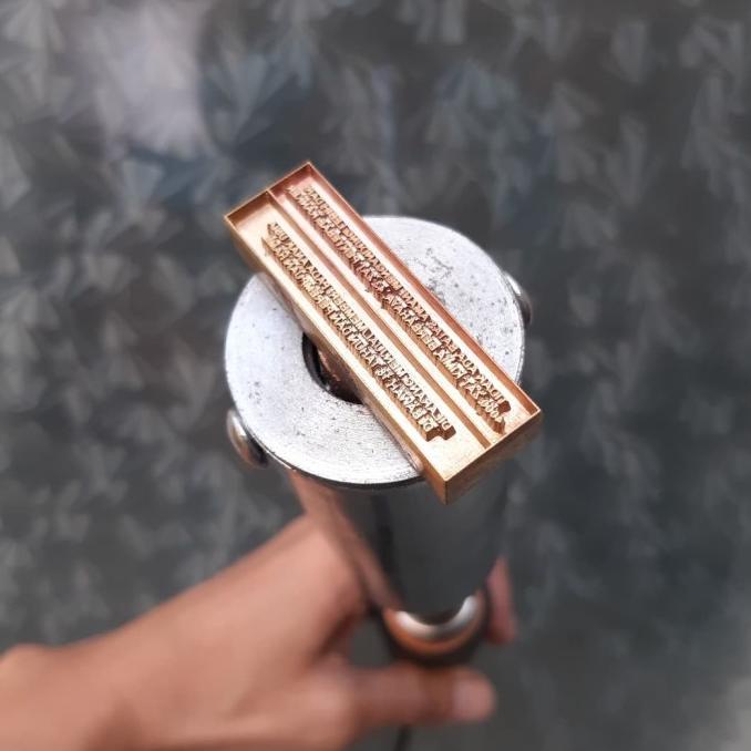 Emboss Kayu Jati Belanda Woods Hot Stamp Emboss | Promo Murah 