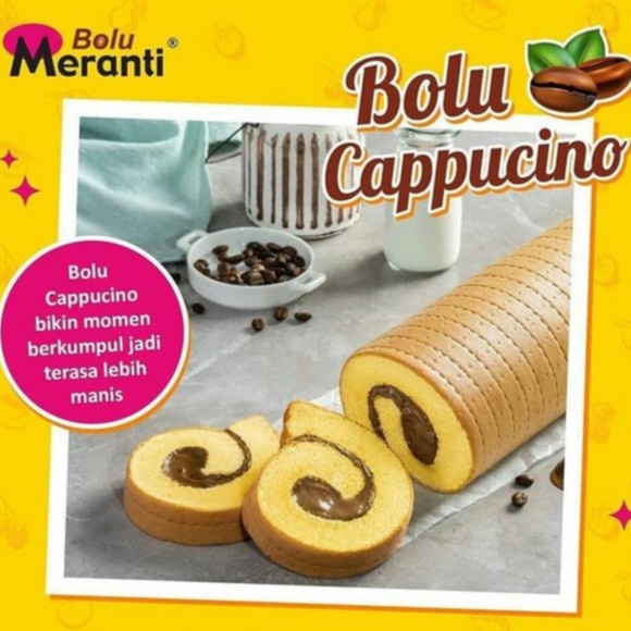 

Bolu Meranti Medan - Bolu Gulung Meranti Cappucino Standar Khas Medan