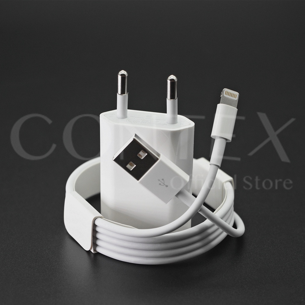 CONTEX - ADAPTOR USB to IP - Adapter - Batok - Kepala - kepala Charger - Kepala Casan - Charger - kepala casan charger