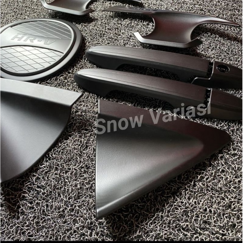 Paket Outer Handle Tank Cover Honda Hrv 2015 2016 2018 2021 Hitam