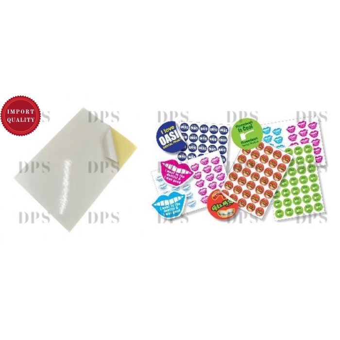 

Kertas Stiker Cromo ROLL 108cm x 100meter White Glossy