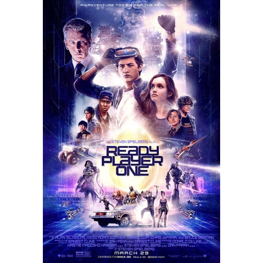 DVD READY PLAYER ONE 2018