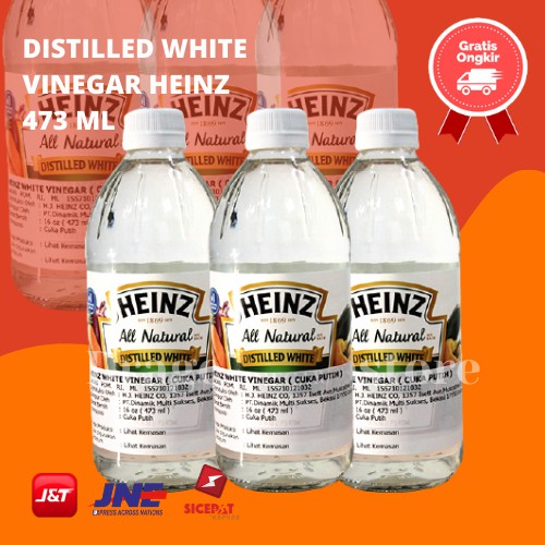 

CUKA PUTIH / DISTILLED WHITE VINEGAR HEINZ 473 ML BEST SELLER!