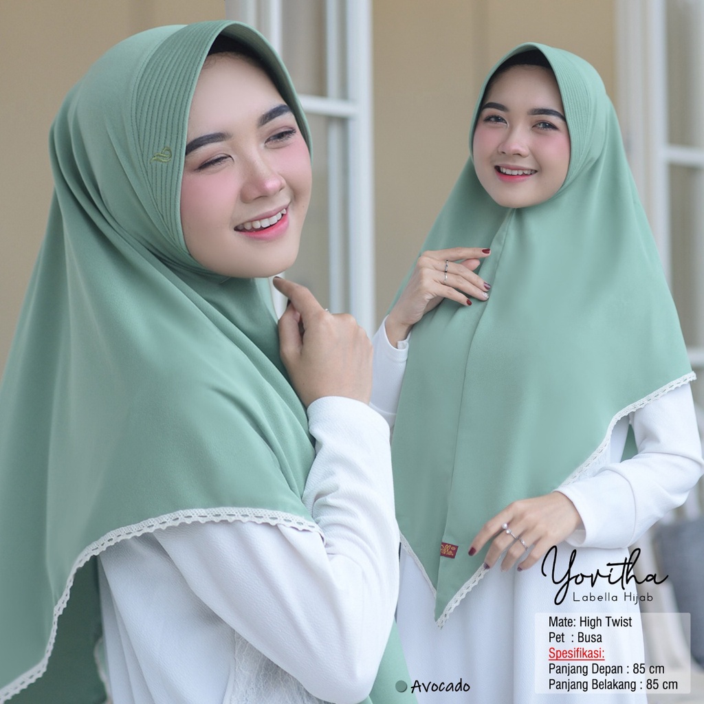 YOVITHA Ory Labella Hijab/Hijab Instan/Hijab Rumahan