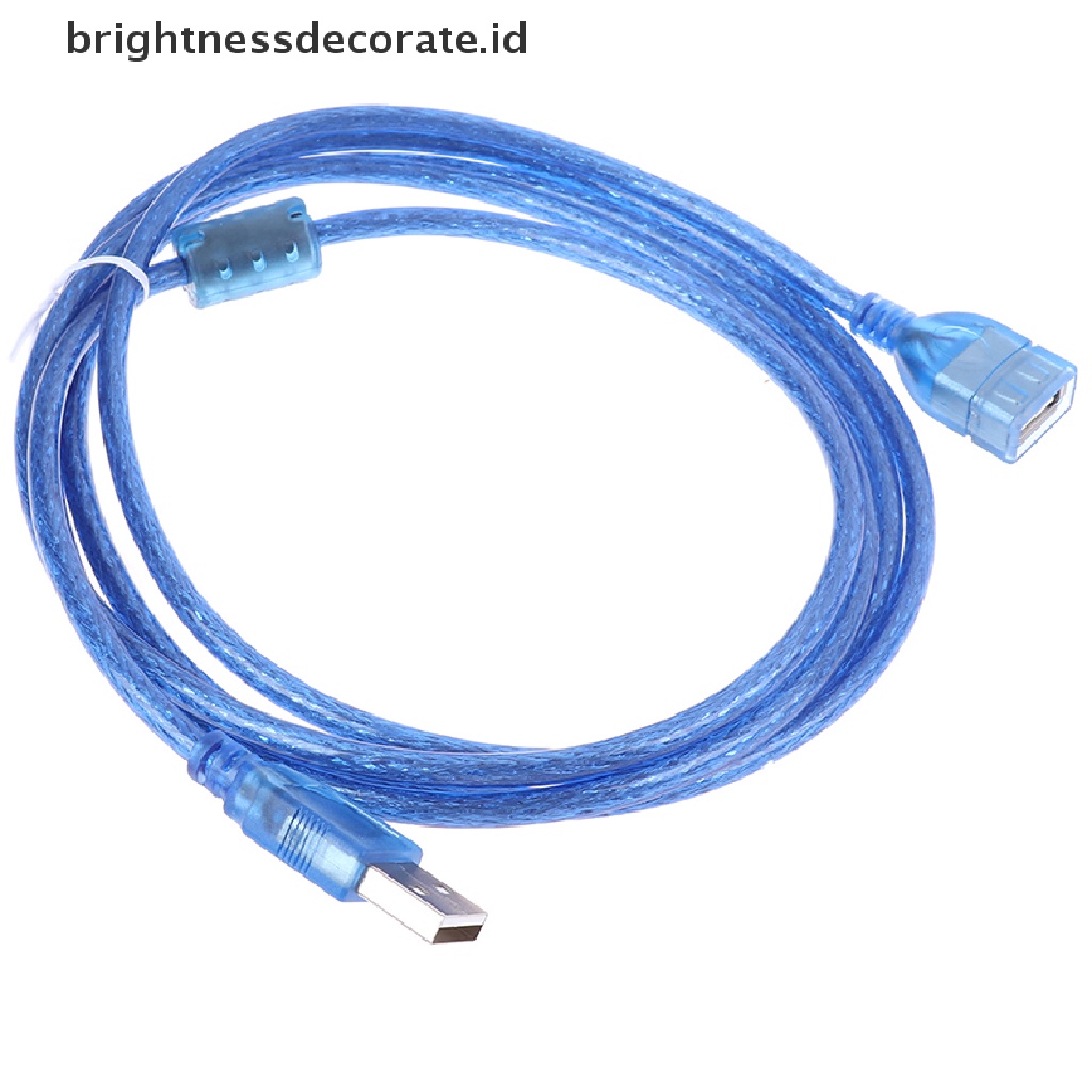 1 Pc Kabel Extension Usb 2.0 Male To Female 0.3 / 0.5 / 1.5 / 2m