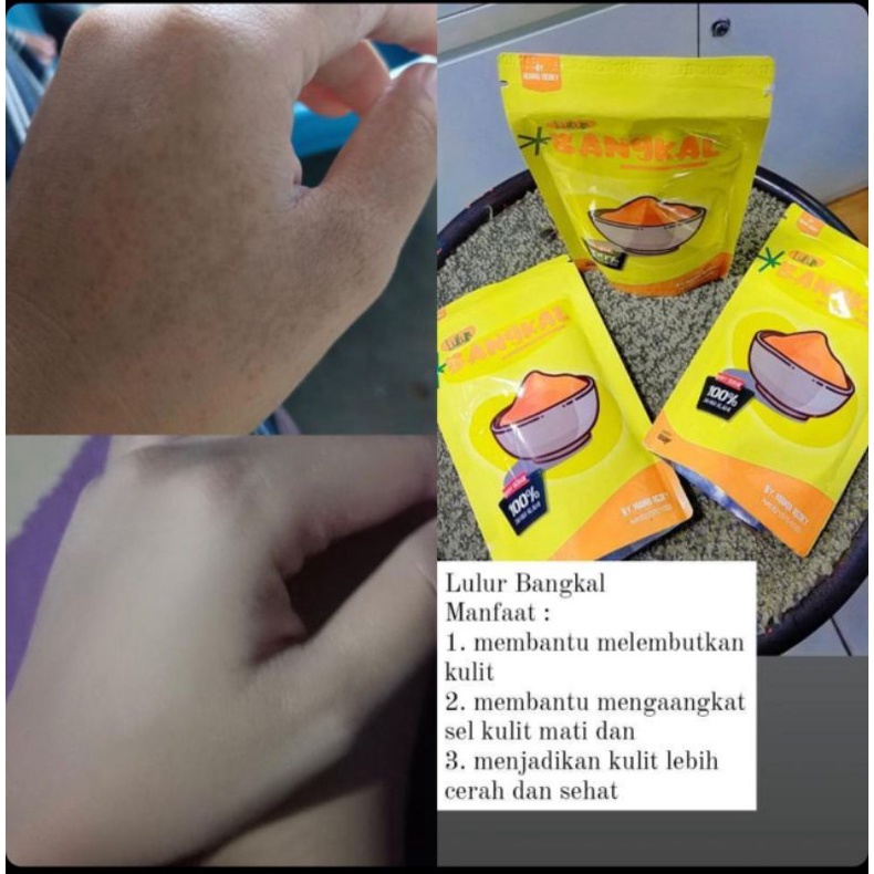 PAKET SPESIAL LULUR BANGKAL 90 GR DAN SABUN COLLAGEN 60 GR BY MAMA REZKY