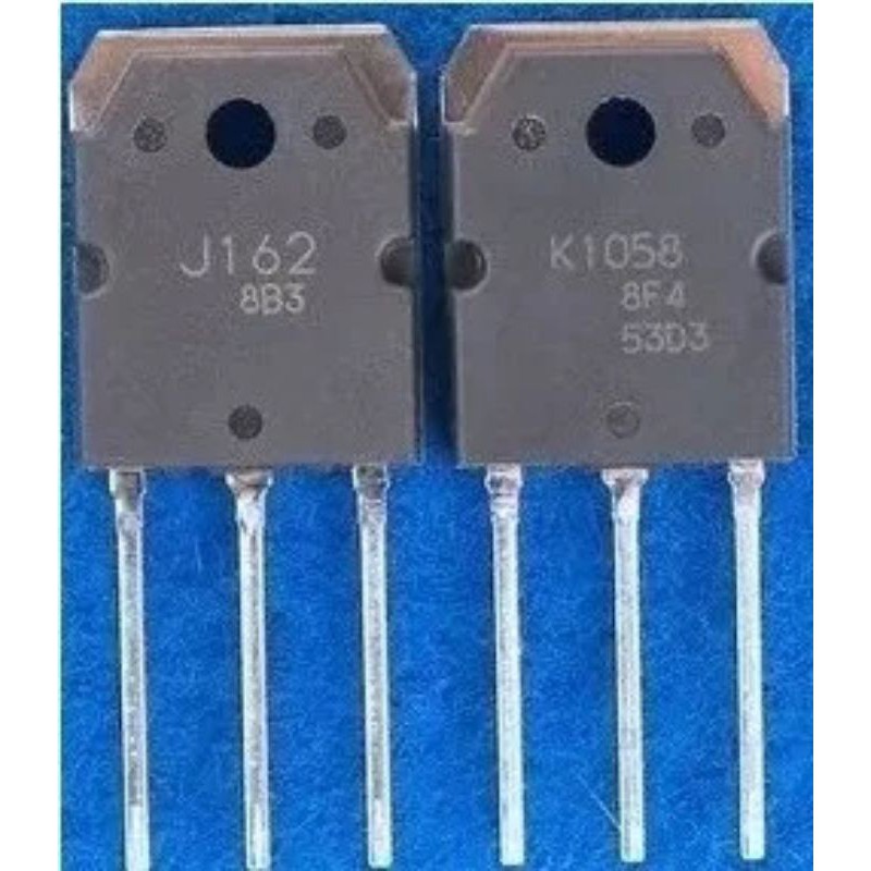 Mosfet 2SK1058 2SJ162 K1058 J162 TO-3P sepasang