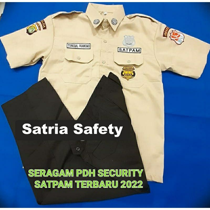 SERAGAM PDH SATPAM /SERAGAM PDH SATPAM SECURITY TERBARU