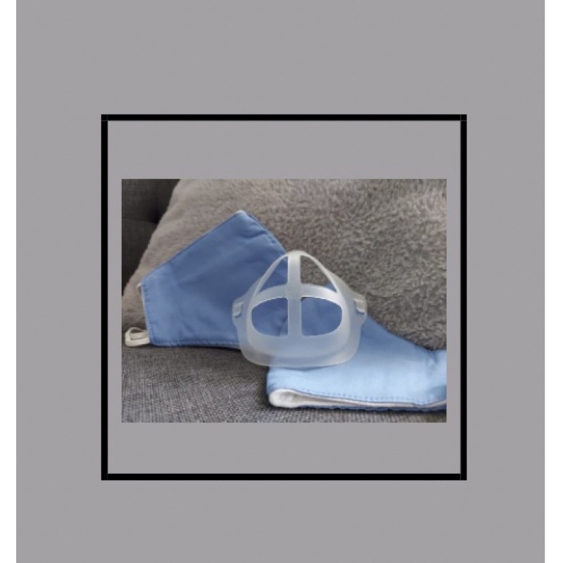 Masker kain katun jepang / katun combed 30s / katun single