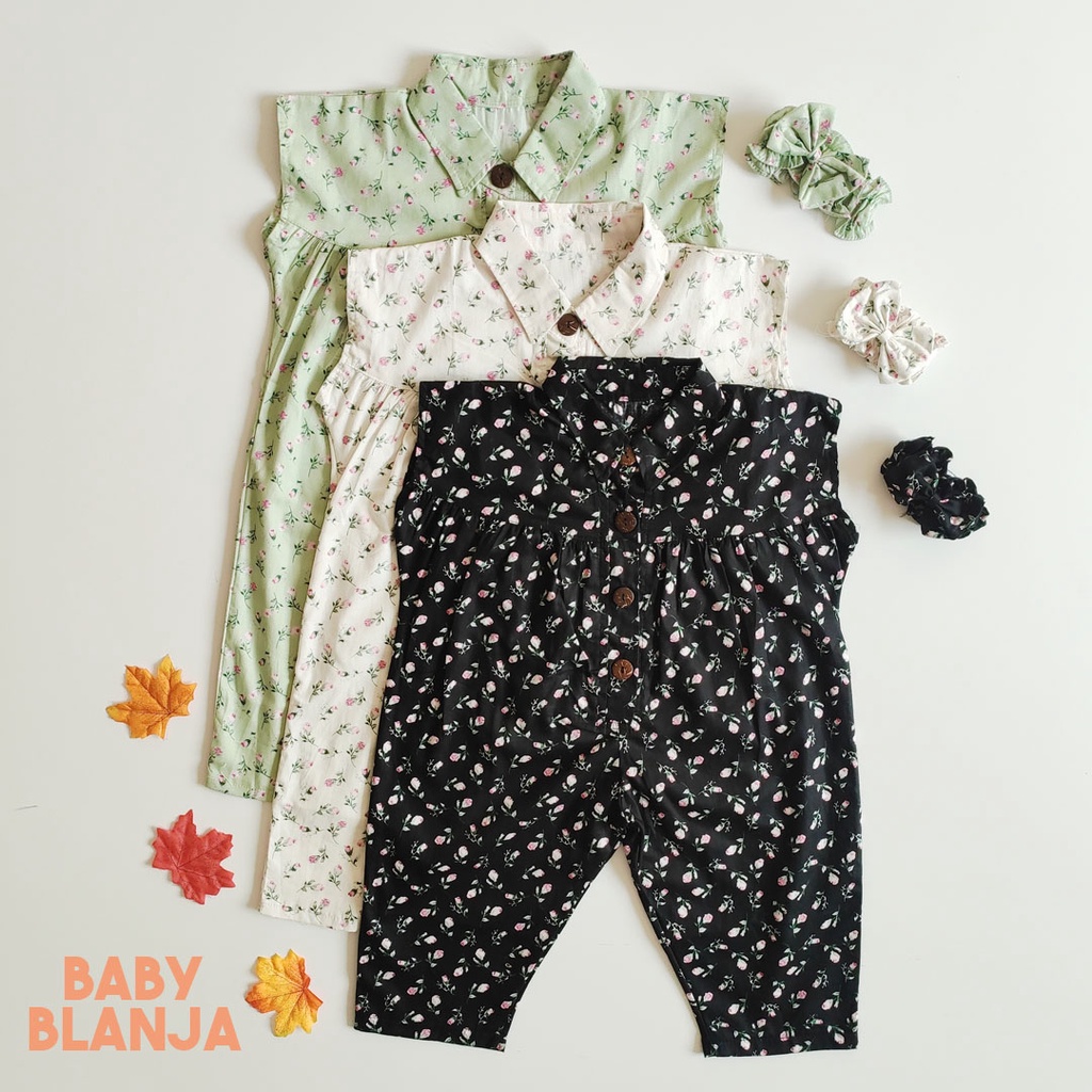 Jumpsuit Anak Perempuan 12 18 Bulan Kayla Set