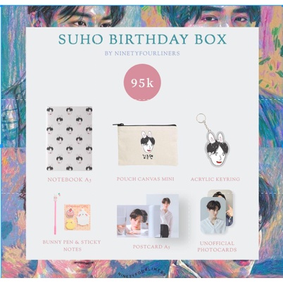 

READY STOCK BIRTHDAY BOX BY NINETYFOURLINERS
