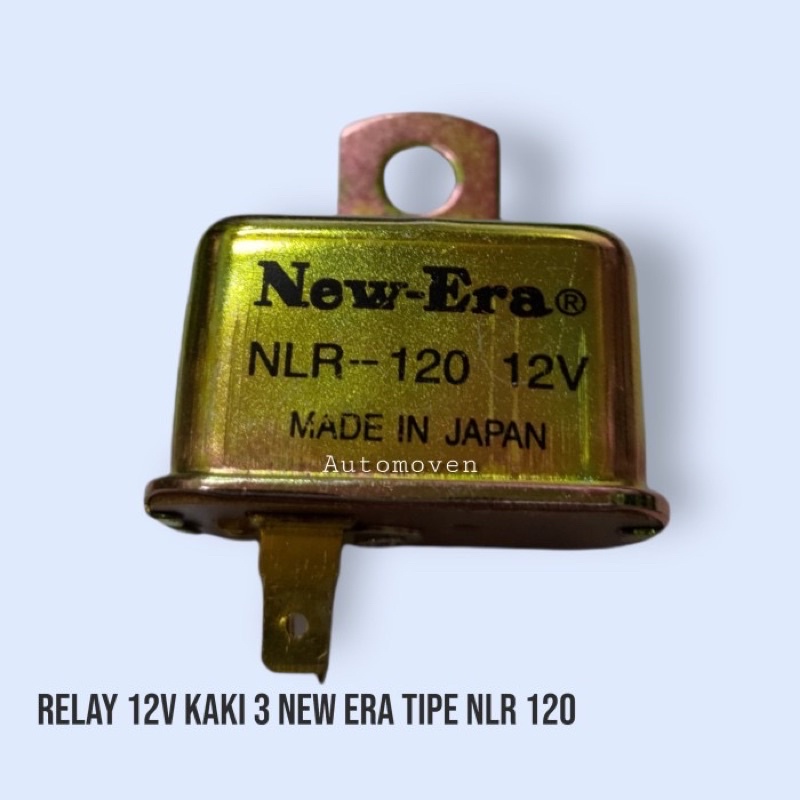 Relay klakson 12V kaki 3 new era NLR 120