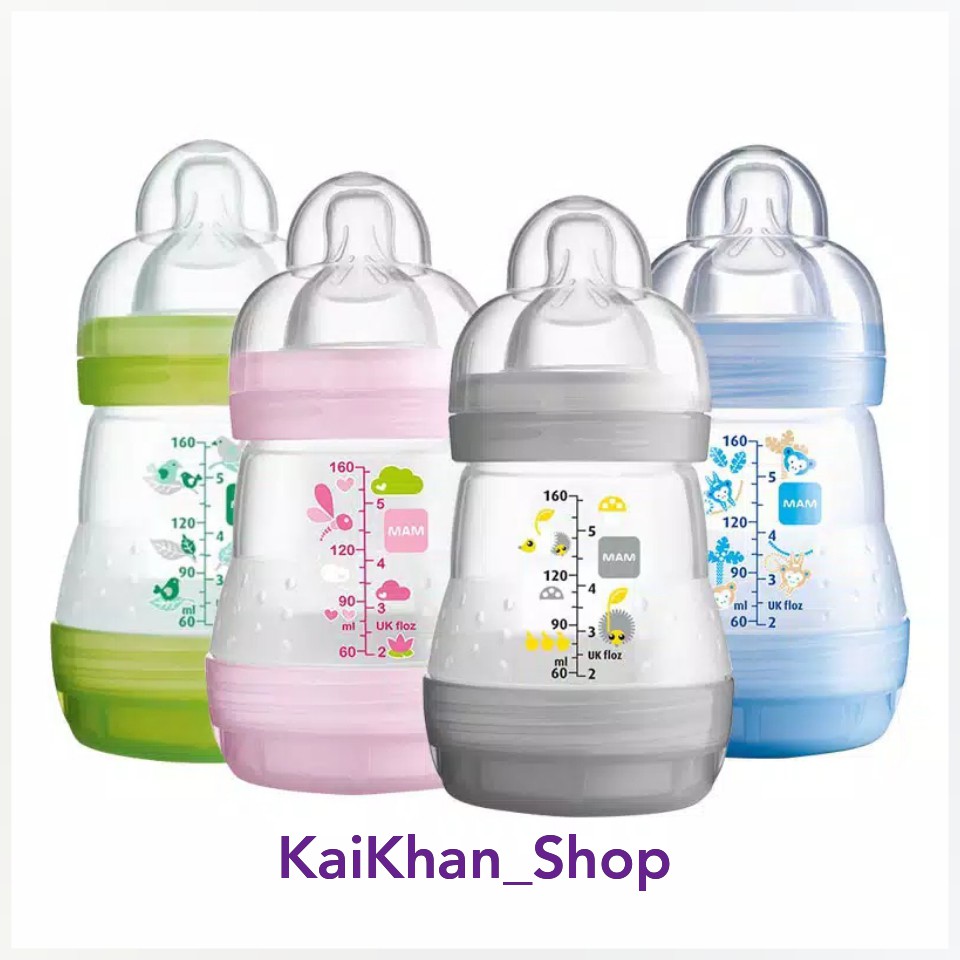 MAM Anti Colic Botol Susu - 160ml / 260ml