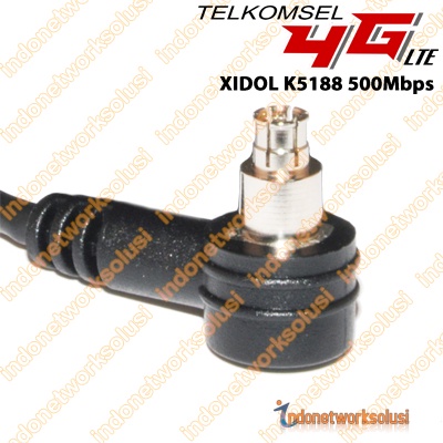 ANTENA LOG PERIODIC PERIODIK LPDA untuk MODEM TELKOMSEL XIDOL K5188 CYBORG E178 K5005 E392 SINGLE PIGTAIL TS9 (51cm)