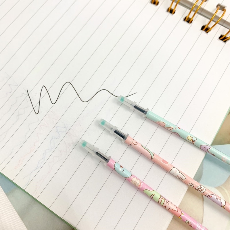 reffil isi pulpen pena pen tinta isi ulang ready kado unik warna pastel random lilac kado unik ready-2