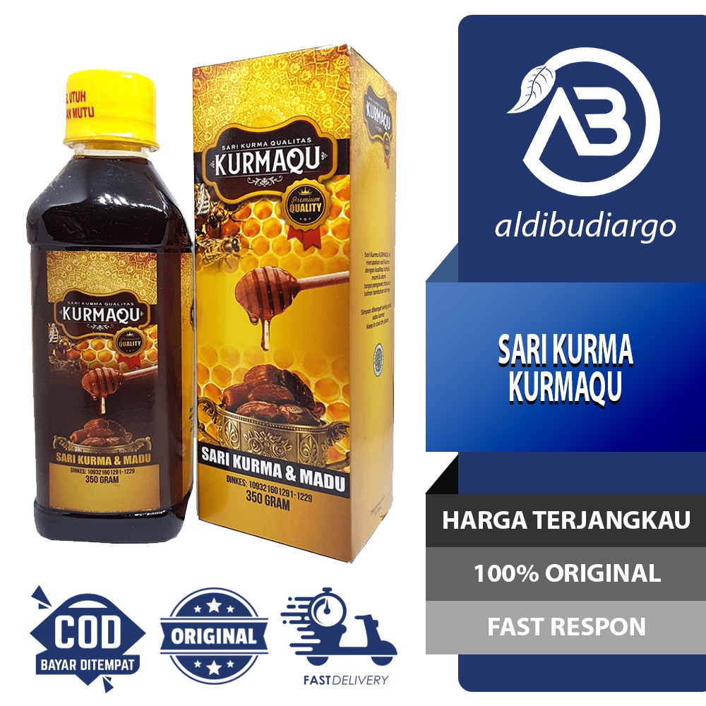 

KURMAQU SARI KURMA & MADU 350 GRAM ORIGINAL