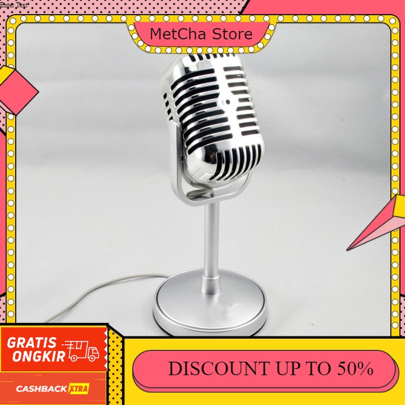 TaffSTUDIO Condenser Microphones Classical Design Vintage Retro - C01U