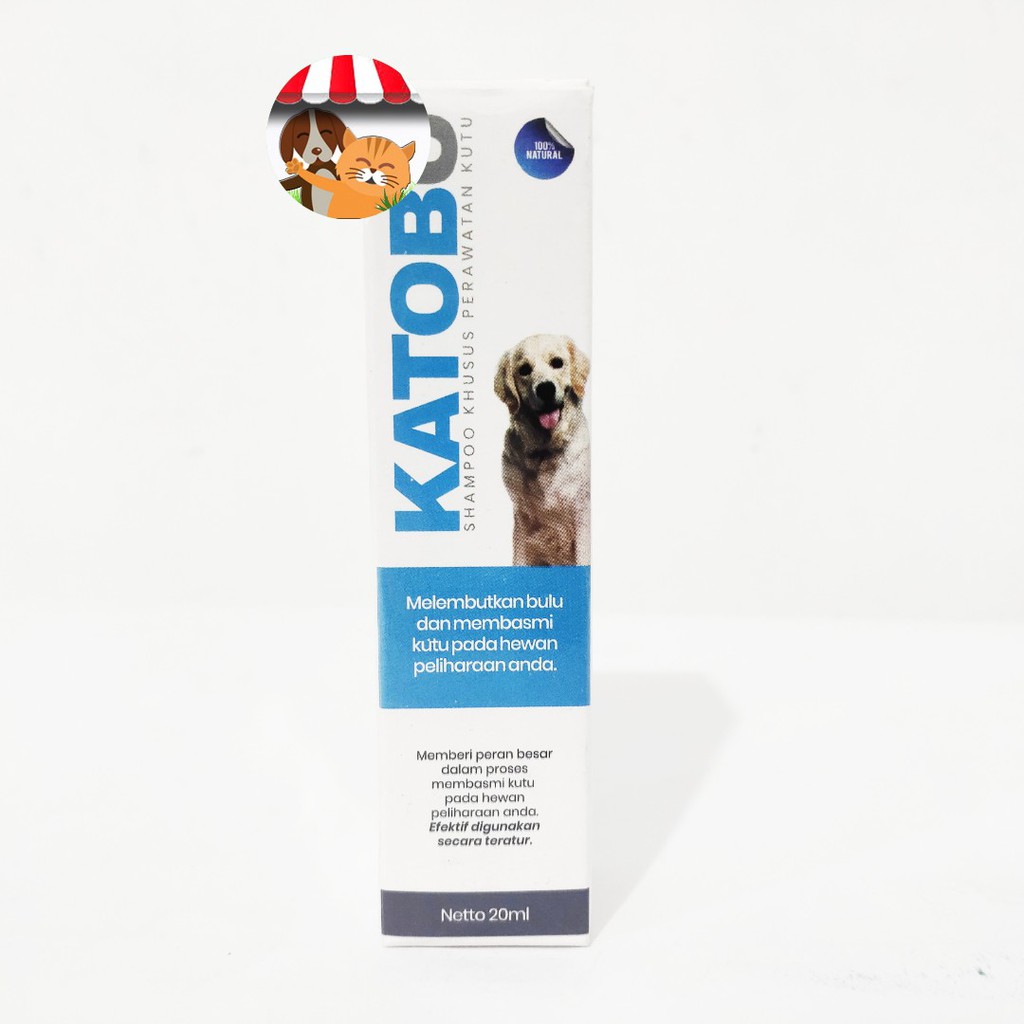 Katobu 20ml (For Dog) - Spray Penghilang Kutu Anjing