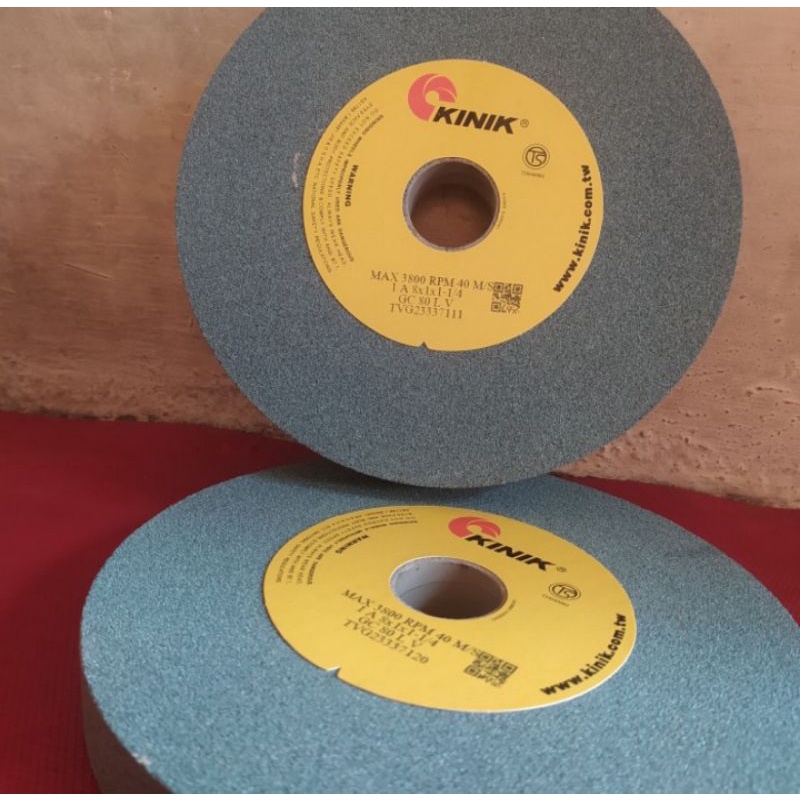 Batu gerinda duduk KINIK 8x1x1.1/4 inch grit 60 8 inch