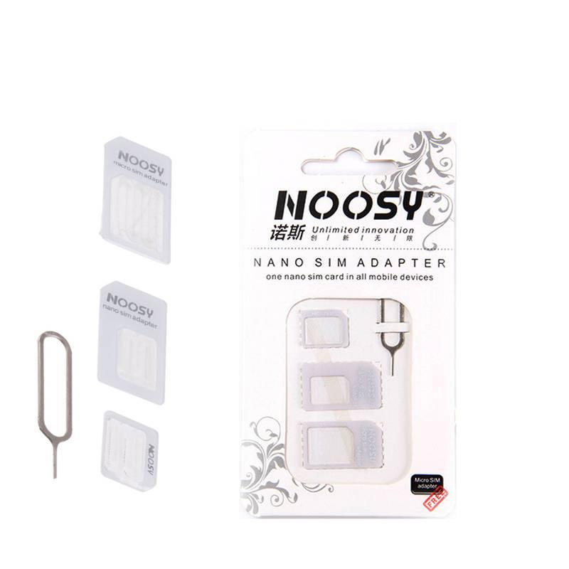 Micro Nano SIM Card Adapter Connector Kit For iPhone 6 7 plus 5S Huawei P8 lite P9 Xiaomi Note 4 Pro 3S Mi5 sims holder