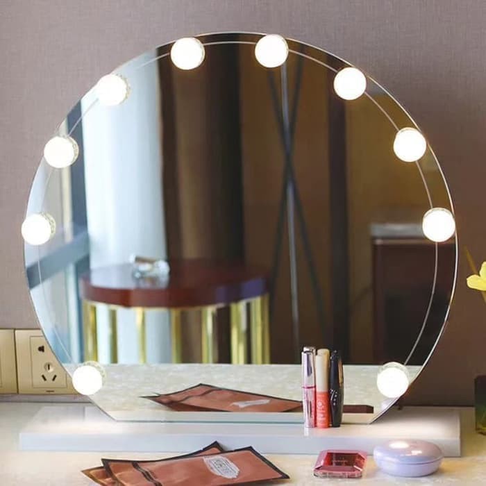  GARANSI 10 Lampu  Cermin  Rias Makeup Vanity Mirror 