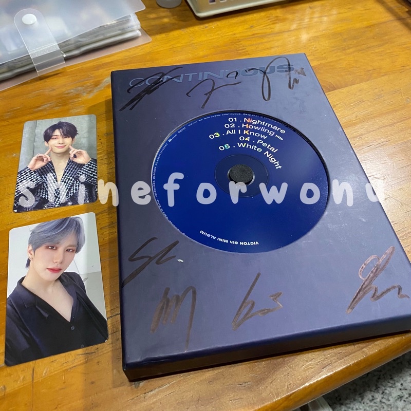 Signed Album VICTON “Continuous”
