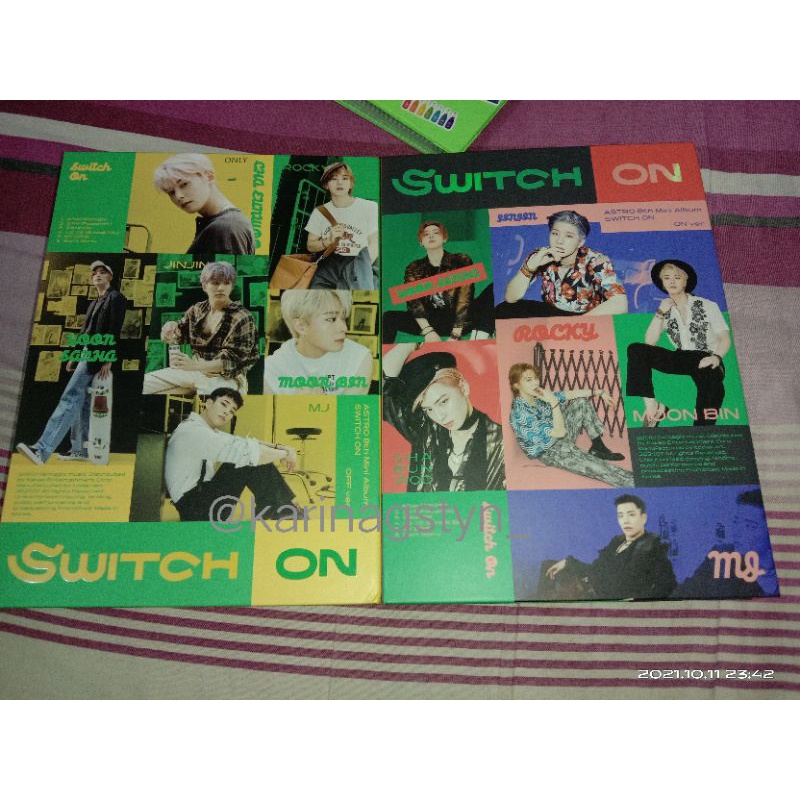 ASTRO - SWITCH ON - MJ Jinjin Eunwoo Moonbin Rocky Sanha (BACA DESKRIPSI)
