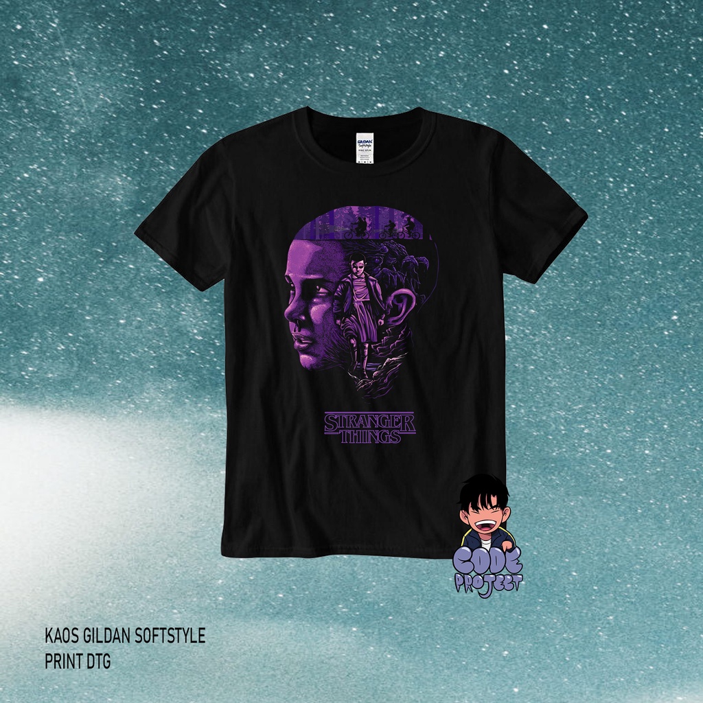 STRANGER THINGS - movie stranger things - kaos stranger things - movie t-shirt