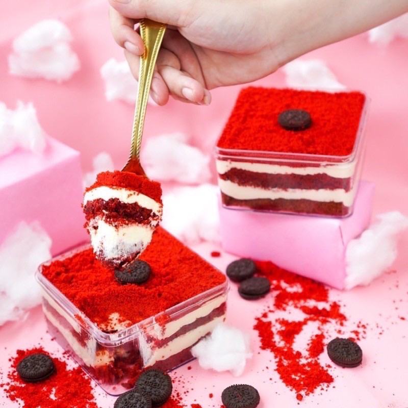 Bittersweet By Najla Semarang - Red Velvet Dessert Box