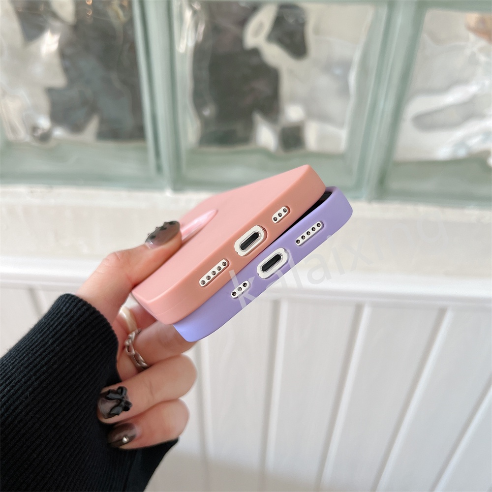 Casing Soft Case Warna Permen Untuk iPhone 13 12 11 Pro MAX XS MAX XR X