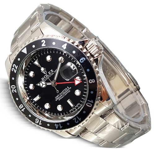 Jam Tangan Pria Automatic Otomatis Rantai GMT Silver Promo