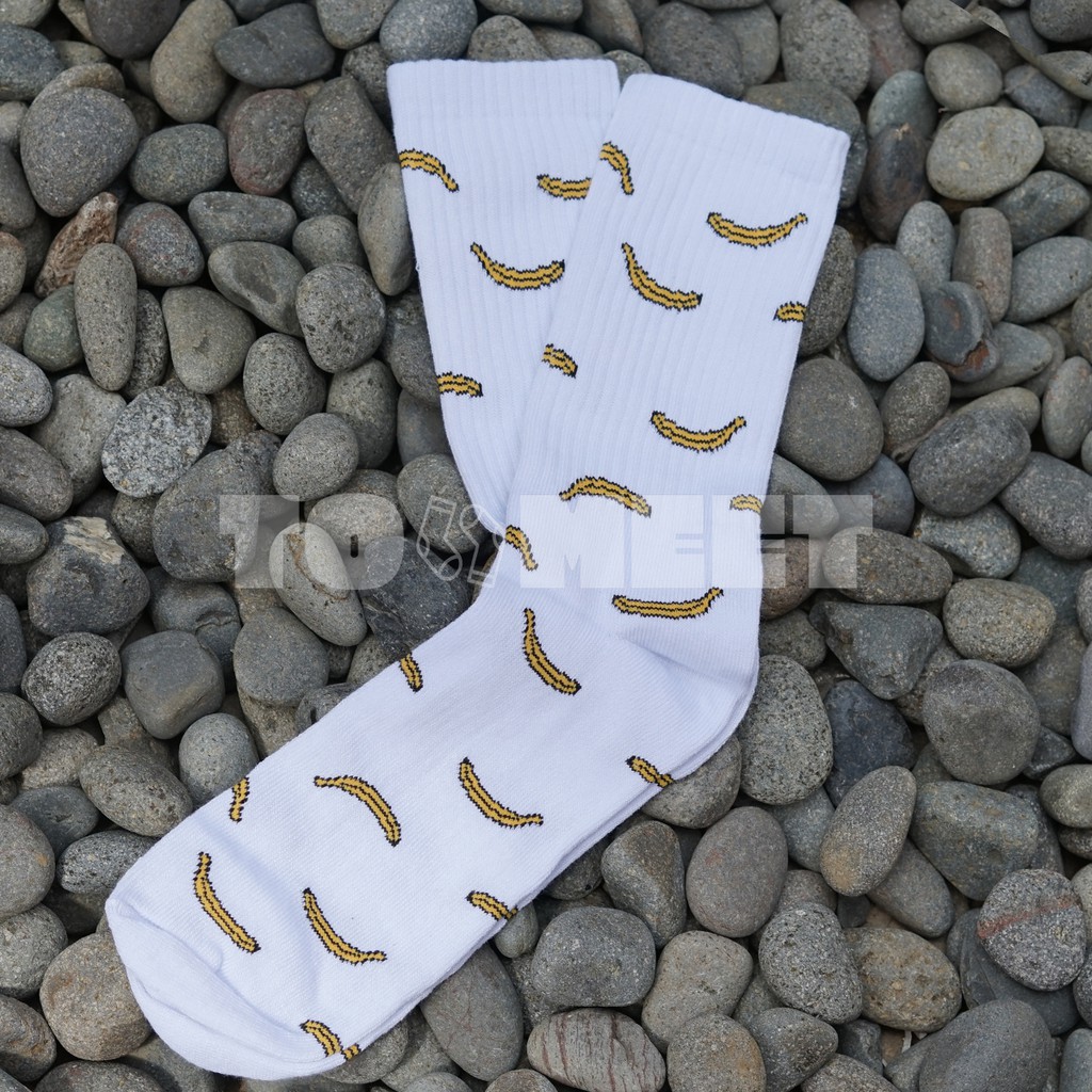 Toomeet Kaos  Kaki Pria  Dan Wanita Casual Motif Banana 