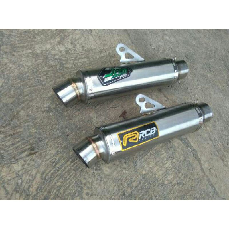 silencer knalpot JRM RCB gantungan paten silencer knalpot only inlet 50