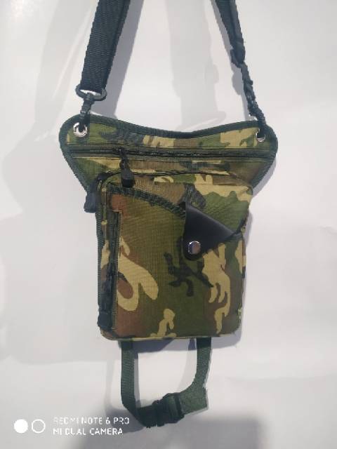 Tas army tactical slempang pingang paha lagsbag