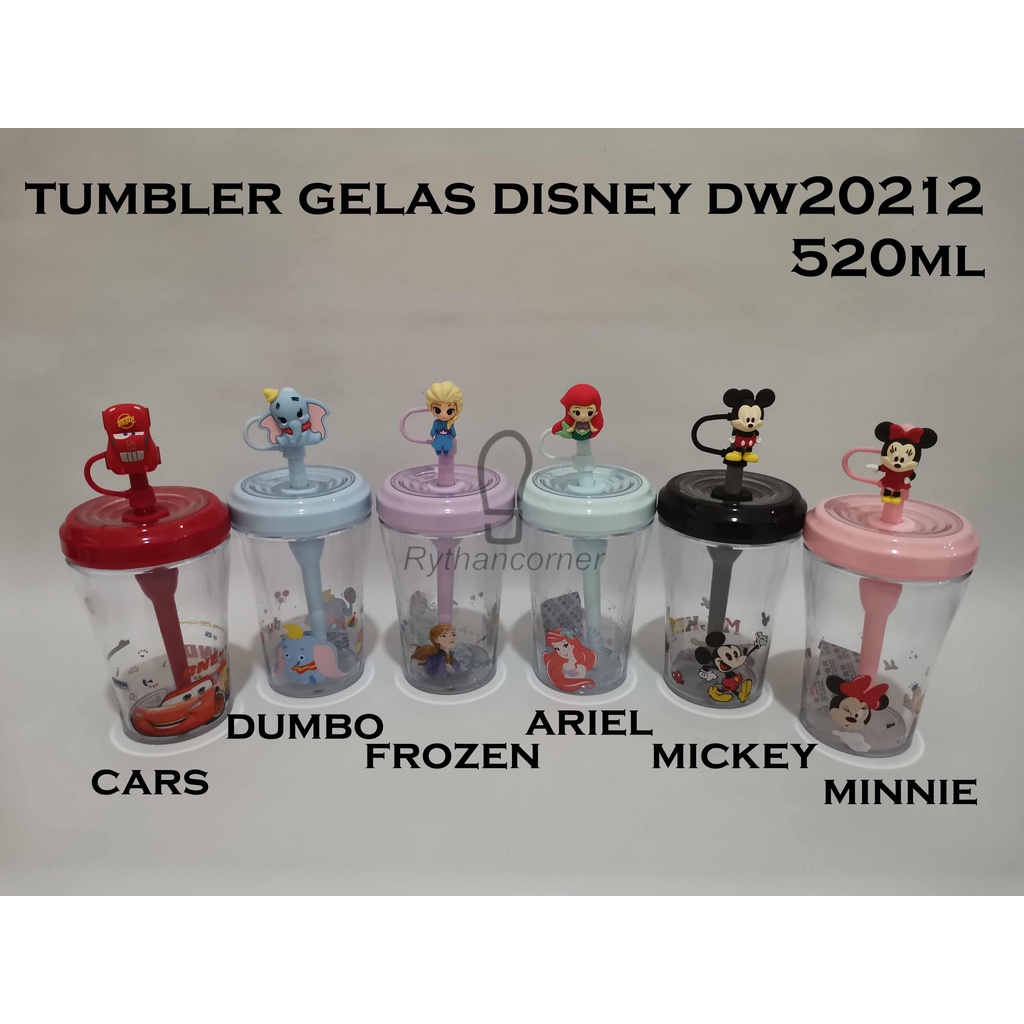 TUMBLER GELAS DISNEY 3D WD20212 520ML