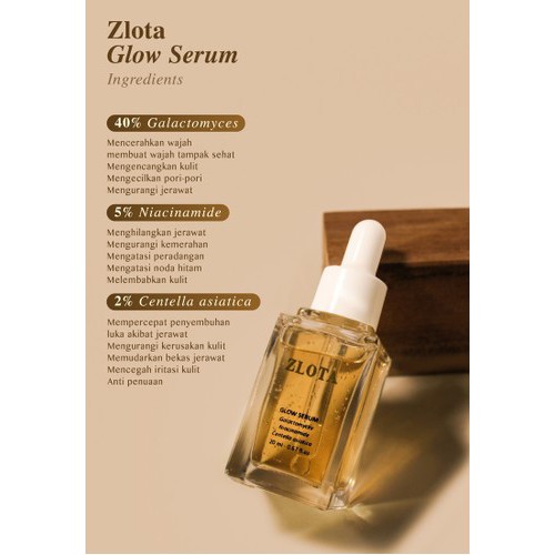 ZLOTA GLOW SERUM ORIGINAL 20ML