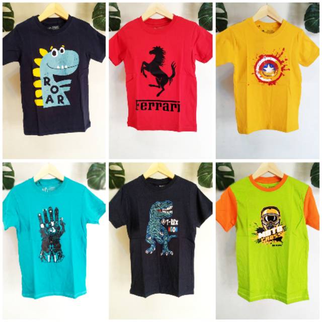 KAOS ANAK / Katun Combed 40s / KAOS ANAK COWOK / KAOS ANAK LAKI / ANAK LAKI-LAKI/ ANAK COWO