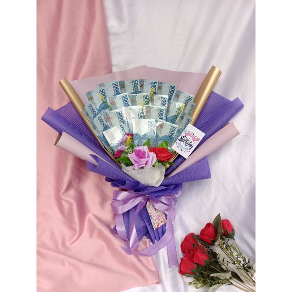 Jual BUKET UANG KOSONG ISI SENDIRI TERMURAH THR LEBARAN IDUL FITRI 2022