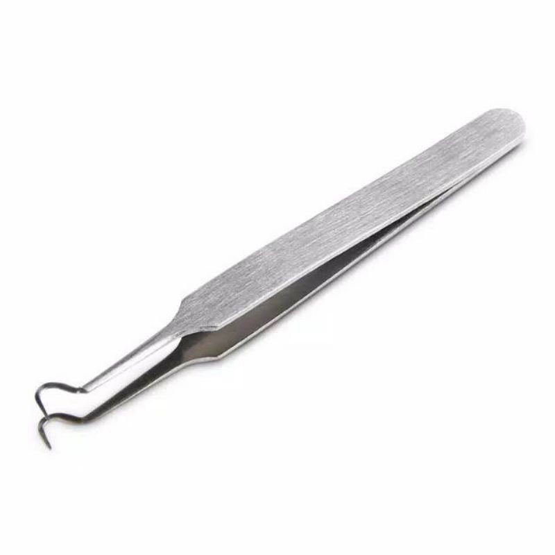 Black Head Tweezer / Pinset Komedo isi 2 / Alat Pencet Jerawat