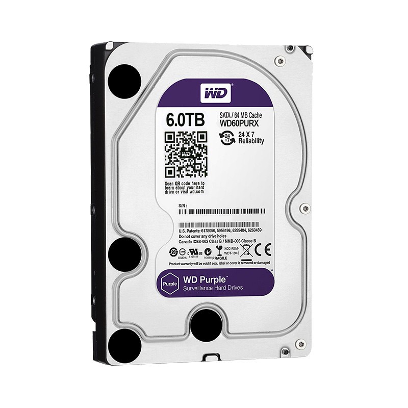 Harddisk Hardisk HDD CCTV WD WESTERN DIGITAL 6TB ORIGINAL 100%